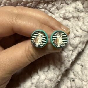 Cute Cat Stud Earrings